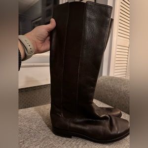 GENTLE SOULS BY KENNETH COLE Tall Dark Brown Boots In Size 7.